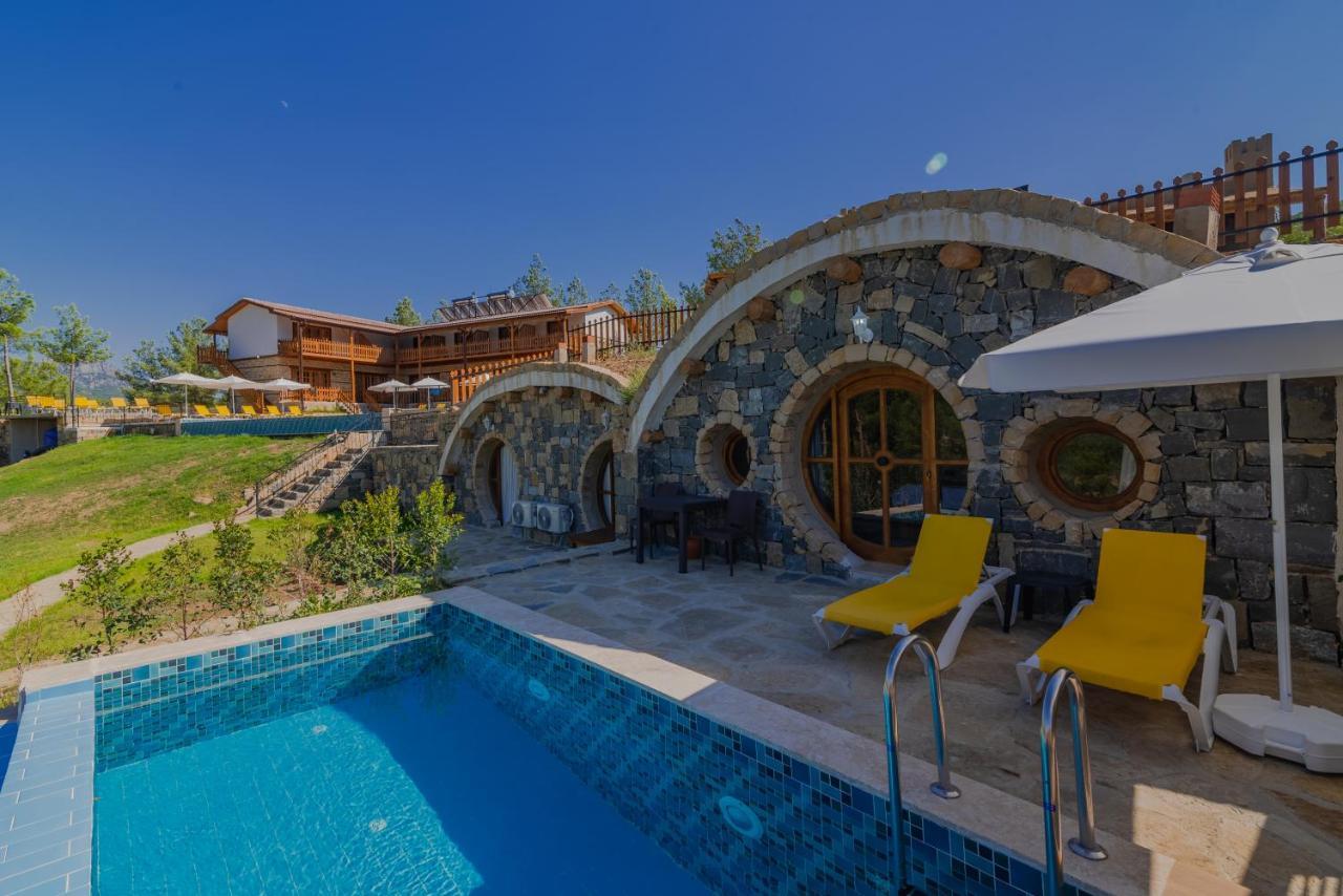 אנטליה Maison Green Hill Hobbit Villas & Boutique Hotel מראה חיצוני תמונה