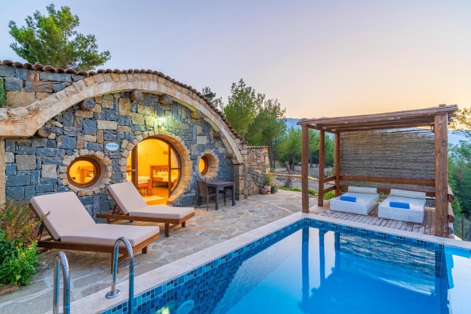 אנטליה Maison Green Hill Hobbit Villas & Boutique Hotel מראה חיצוני תמונה